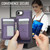 iPhone 17e / 16e JEEHOOD J12 Exquisite RFID MagSafe Zipper Card Bag Phone Case - Purple