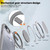 iPhone 17e / 16e Kalebol 360-degree Rotating MagSafe Magnetic Holder Phone Case - Titanium Grey
