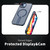 iPhone 17e / 16e kalebol Honeycomb Cooling MagSafe Holder Phone Case - Blue