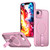 iPhone 17e / 16e kalebol Honeycomb Cooling MagSafe Holder Phone Case - Pink