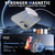 iPhone 17e / 16e kalebol Honeycomb Cooling MagSafe Holder Phone Case - Titanium Grey