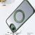 iPhone 17e / 16e kalebol MagSafe Metal Ring Holder Phone Case - Green