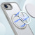 iPhone 17e / 16e kalebol MagSafe Metal Ring Holder Phone Case - Titanium Gray