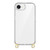 iPhone 17e / 16e Kalebol Minimalist High Transparency Multi Color Lanyard Hole Phone Case - Gold