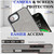 iPhone 17e / 16e Kalebol Strong Magnetic MagSafe Ring 2 In 1 Split Leather Phone Case - Gray