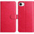 iPhone 17e / 16e Lambskin 8-card Slot Leather Phone Case - Rose Red