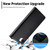 iPhone 17e / 16e LC.IMEEKE Carbon Fiber Leather Phone Case - Vertical Black