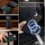 iPhone 17e / 16e LC.IMEEKE L6 Series Zipper Card Bag MagSafe Magnetic Phone Case - Black