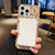 iPhone 17e / 16e Leopard MagSafe Dual-side Laminating IMD Phone Case - Purple