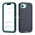 iPhone 17e / 16e Life Waterproof Rugged Phone Case - Dark Blue + Light Blue