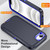 iPhone 17e / 16e Life Waterproof Rugged Phone Case - Dark Blue + Royal Blue