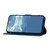 iPhone 17e / 16e Line Pattern Skin Feel Leather Phone Case - Royal Blue