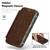 iPhone 17e / 16e Linton MagSafe Leather Phone Case - Coffee