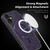iPhone 17e / 16e Linton MagSafe Leather Phone Case - Purple