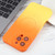 iPhone 17e / 16e Liquid TPU Silicone Gradient MagSafe Phone Case - Orange Yellow