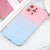 iPhone 17e / 16e Liquid TPU Silicone Gradient MagSafe Phone Case - Pink Blue