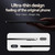 iPhone 17e / 16e Litchi Leather Magnetic Full Coverage Shockproof Phone Case - Red