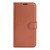 iPhone 17e / 16e Litchi Texture Horizontal Flip Leather Phone Case with Holder - Brown
