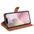 iPhone 17e / 16e Litchi Texture Horizontal Flip Leather Phone Case with Holder - Brown