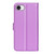 iPhone 17e / 16e Litchi Texture Horizontal Flip Leather Phone Case with Holder - Purple