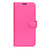 iPhone 17e / 16e Litchi Texture Horizontal Flip Leather Phone Case with Holder - Rose Red