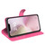 iPhone 17e / 16e Litchi Texture Horizontal Flip Leather Phone Case with Holder - Rose Red