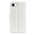 iPhone 17e / 16e Litchi Texture Horizontal Flip Leather Phone Case with Holder - White