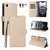 iPhone 17e / 16e Litchi Texture RFID Blocking 3-Card Wallet Leather Phone Case - Beige