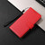 iPhone 17e / 16e Litchi Texture RFID Blocking 3-Card Wallet Leather Phone Case - Red