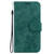 iPhone 17e / 16e Little Tiger Embossed Leather Phone Case - Green