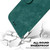 iPhone 17e / 16e Little Tiger Embossed Leather Phone Case - Green