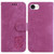 iPhone 17e / 16e Little Tiger Embossed Leather Phone Case - Rose Red