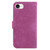 iPhone 17e / 16e Little Tiger Embossed Leather Phone Case - Rose Red