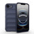 iPhone 17e / 16e Magic Shield TPU + Flannel Phone Case - Dark Blue