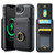 iPhone 17e / 16e MAGKING K1 MagSafe Detachable Wallet RFID Back Cover Phone Case - Black