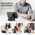 iPhone 17e / 16e MAGKING K1 MagSafe Detachable Wallet RFID Back Cover Phone Case - Black