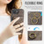 iPhone 17e / 16e MAGKING K1 MagSafe Detachable Wallet RFID Back Cover Phone Case - Coffee