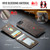 iPhone 17e / 16e MAGKING K1 MagSafe Detachable Wallet RFID Back Cover Phone Case - Coffee