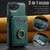 iPhone 17e / 16e MAGKING K1 MagSafe Detachable Wallet RFID Back Cover Phone Case - Green