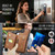 iPhone 17e / 16e MAGKING K4 Series MagSafe RFID Tri-fold Card Bag Detachable Phone Case - Brown