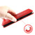 iPhone 17e / 16e Magnetic Buckle Retro Texture Leather Phone Case - Red