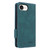 iPhone 17e / 16e Magnetic Clasp Leather Phone Case - Green