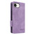 iPhone 17e / 16e Magnetic Clasp Leather Phone Case - Purple