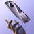 iPhone 17e / 16e Magnetic Double-buckle HD Tempered Glass Phone Case - Gold