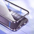 iPhone 17e / 16e Magnetic Double-buckle HD Tempered Glass Phone Case - Gold