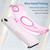 iPhone 17e / 16e MagSafe Frosted Translucent TPU + PC Full Coverage Phone Case - Pink