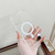 iPhone 17e / 16e MagSafe Magnetic Clear Acrylic TPU Phone Case - Transparent
