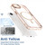 iPhone 17e / 16e MagSafe Magnetic Clear Phone Case - Black