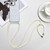 iPhone 17e / 16e MagSafe Magnetic PC + TPU Phone Case with Lanyard - Creamy White