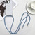 iPhone 17e / 16e MagSafe Magnetic PC + TPU Phone Case with Lanyard - Grey Blue